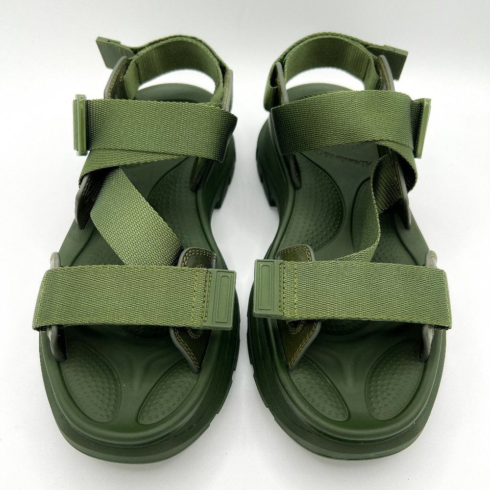 Alexander McQueen GreenTread flat sandals